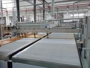 Ligne de plaquage flexible SCM Stefani Rocket H 2