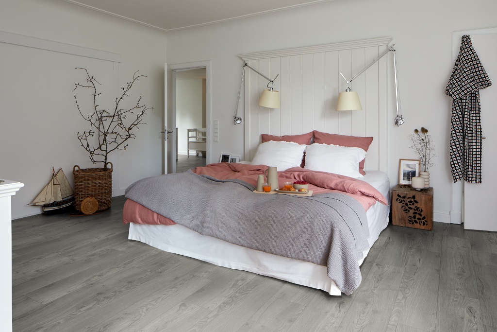Lame de sol stratifié hydrofuge EGGER Grey Avery Oak 2