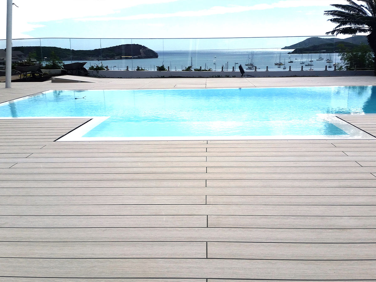 Terrasse Optima Plus Ecume 15