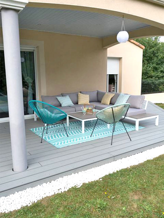 Terrasse Optima Plus Basalte 47