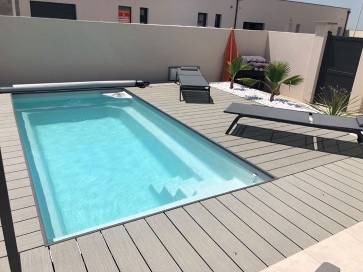 Terrasse Optima Plus Basalte 42