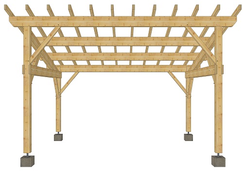 Carport en épicéa Taillefer 5