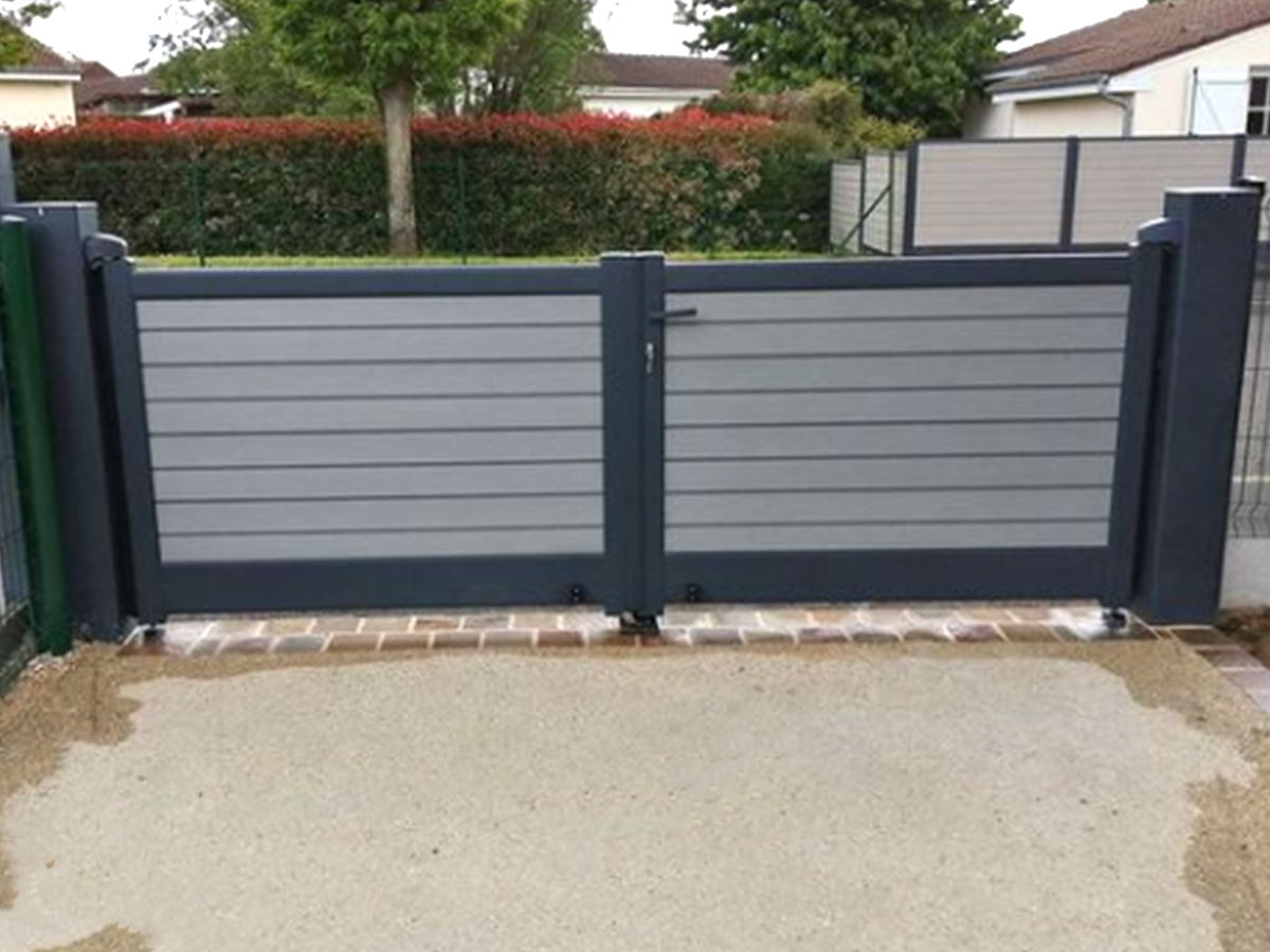 Portail Battant Basalte 5