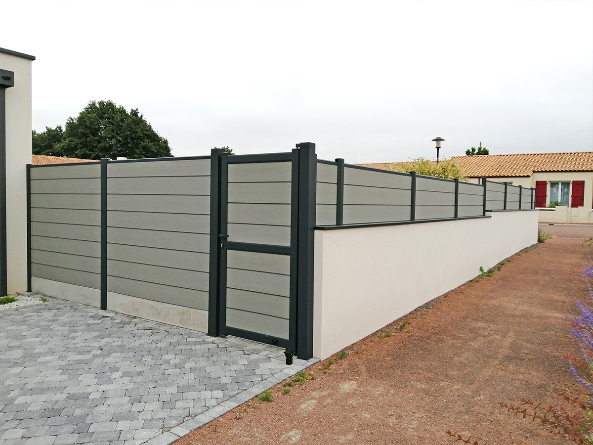 Cloture Boreale Basalte 60