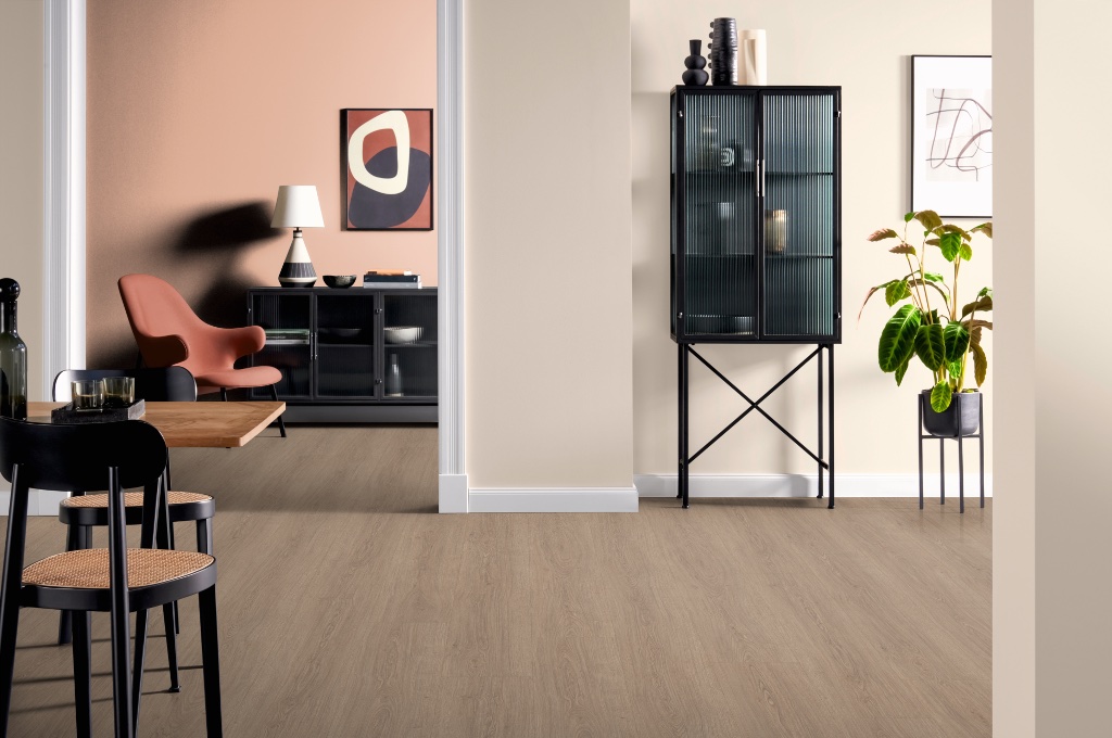 Lame de sol stratifié hydrofuge EGGER Brown Victoria Oak 2