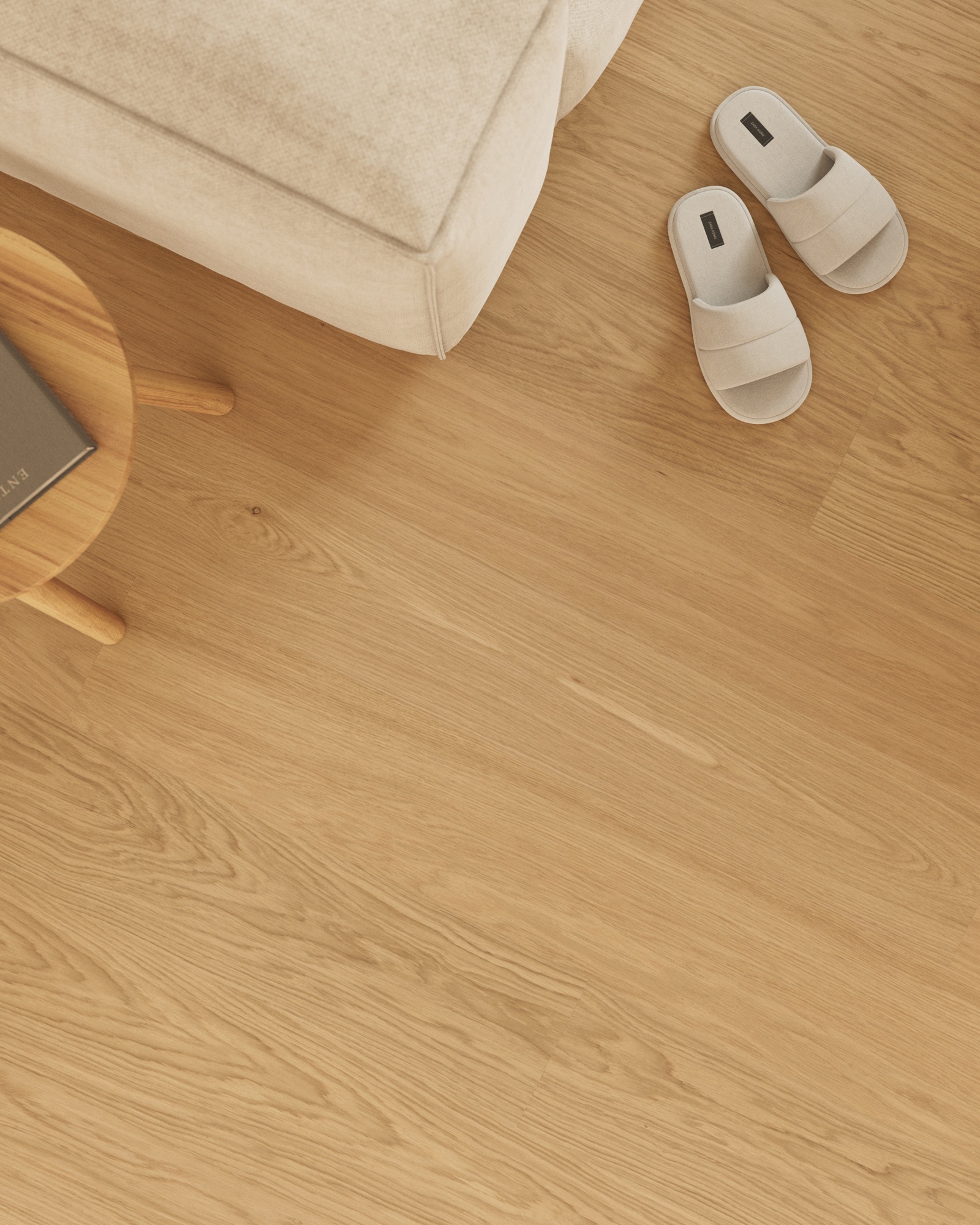 Lame de parquet hybride Bjelin Woodura Norrlia chêne Natural 3