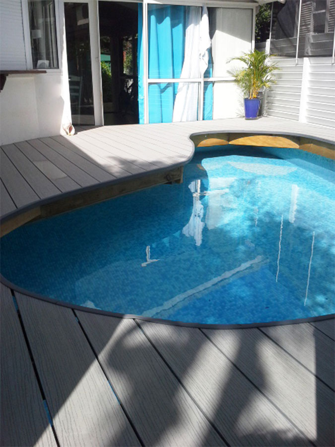 Terrasse Optima Plus Basalte 60