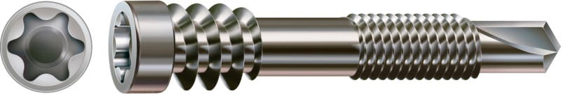 Vis pour terrasse SPAX inox A2 lambourde alu
