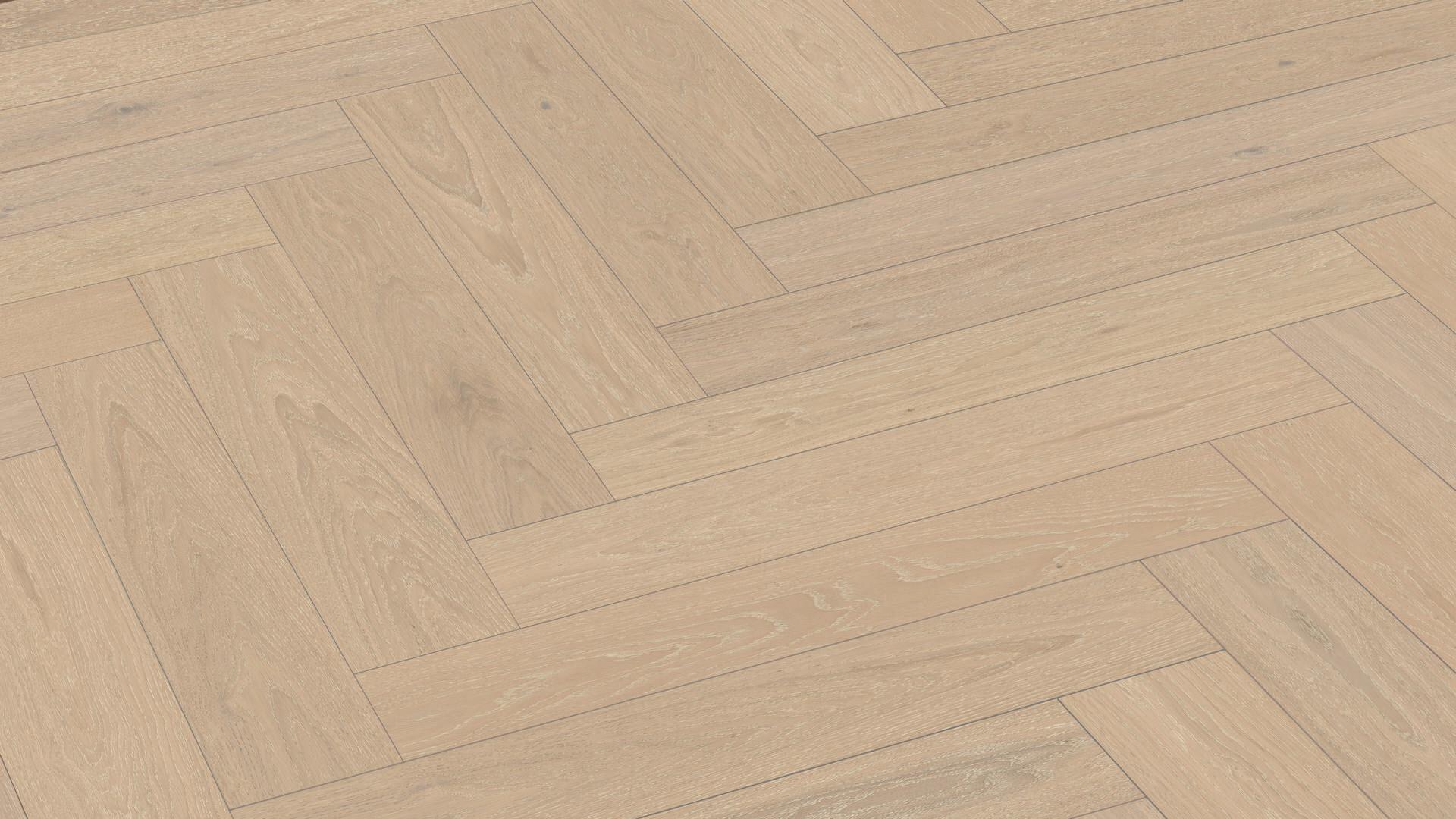 Lame de parquet contrecollé MEISTER Lindura HS 500 chêne Classic champagne oak