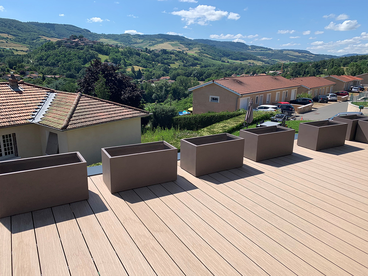 Terrasse Optima Plus Moka 52