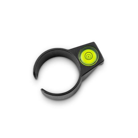 Bulle de niveau pour trépied 35 à 45 mm
