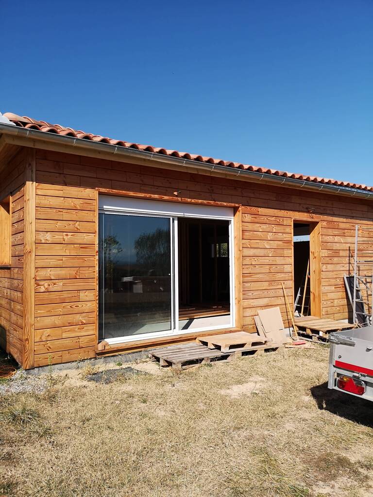 Maison plain-pied en kit en bois de 70m² – Région parisienne
