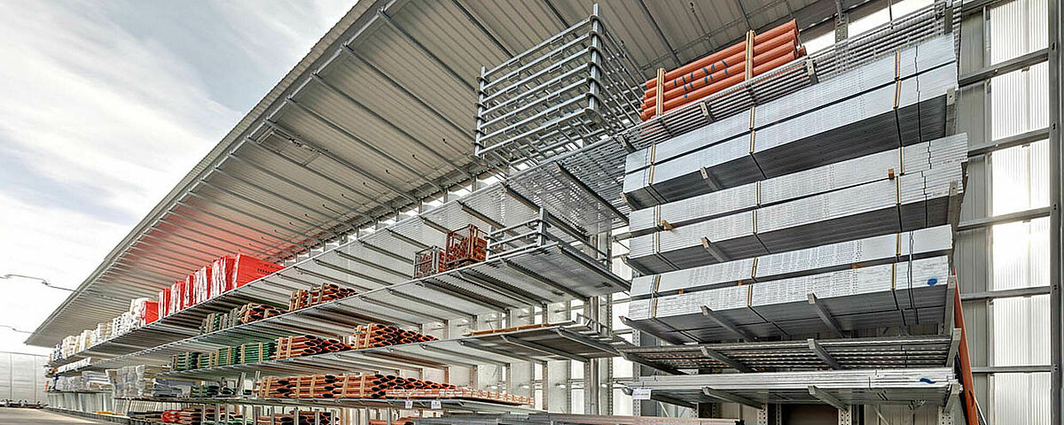 Rayonnage cantilever OHRA sur mesure 5
