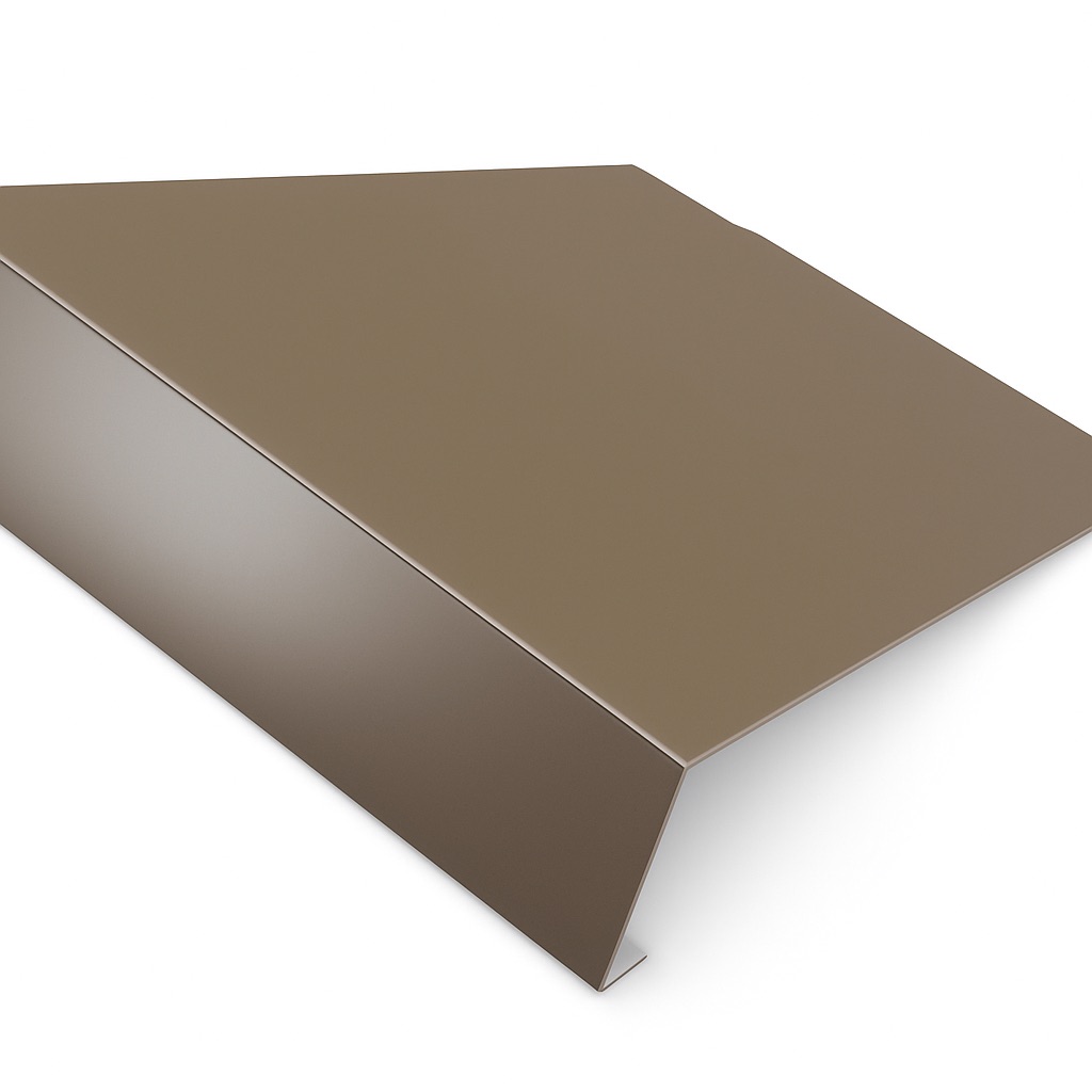 Profilé larmier préformé BWK en aluminium pour égout