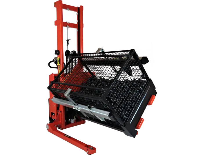 Gerbeur basculeur de caisse ROTATOR bras variable 1000 kg 3