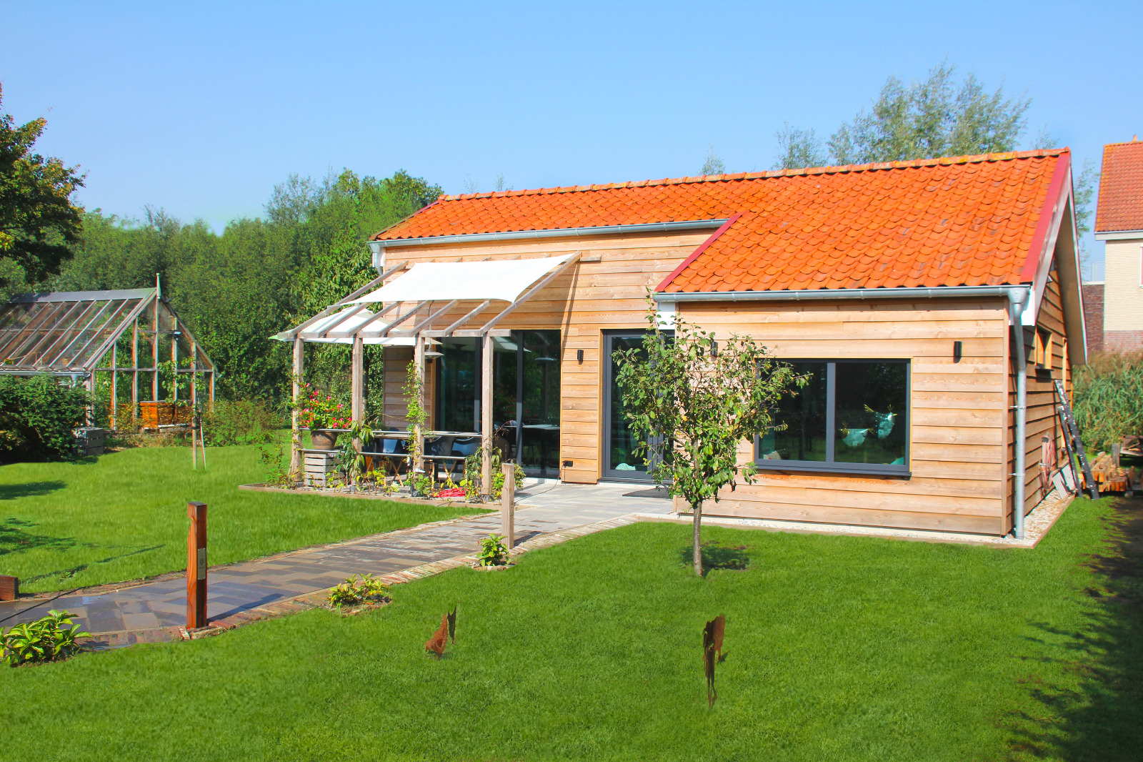 Maison d'hôtes ossature bois – Woudrichem