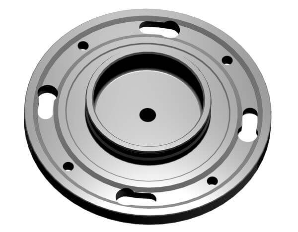 Flasques de montage pour systèmes de serrage Ø 160 mm LEUCO