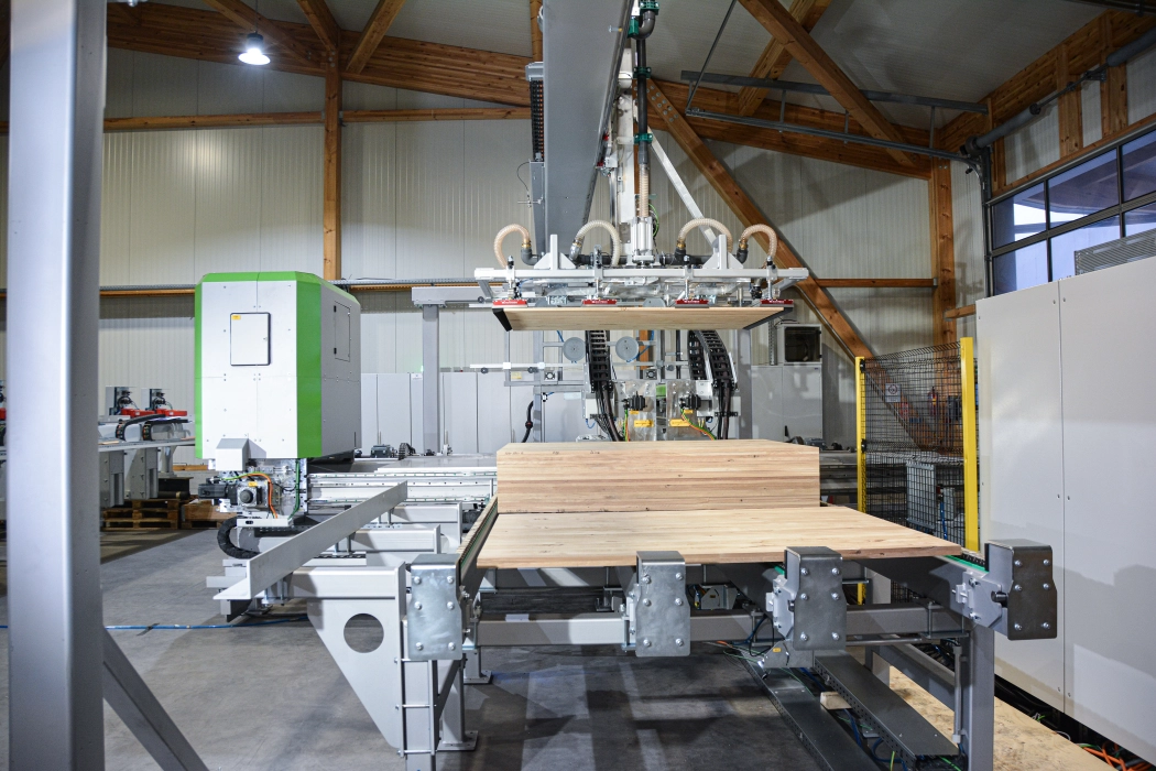 Machine de réparation de panneaux Wintersteiger TRC Panel 3