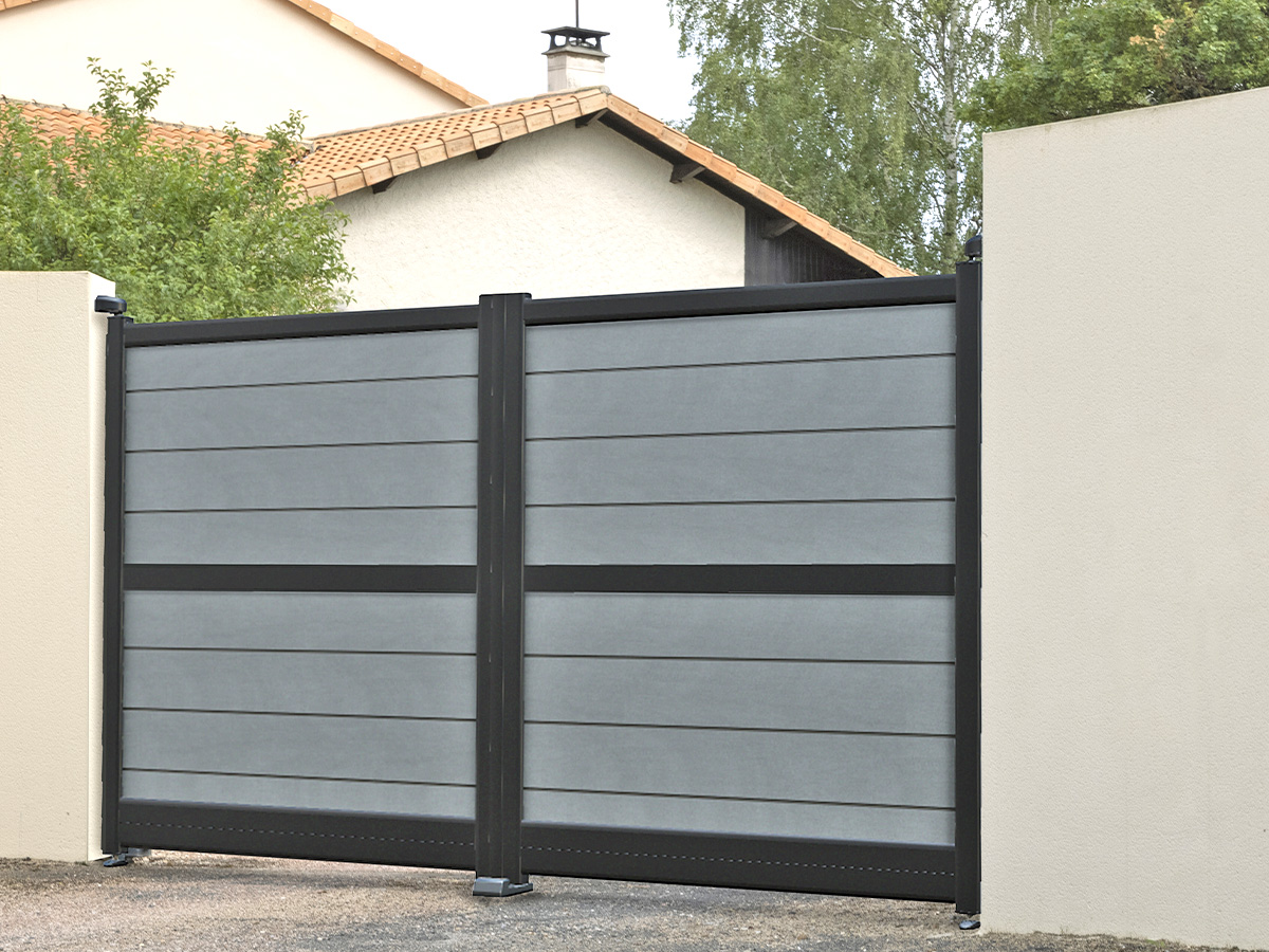 Portail Battant Graphite 2