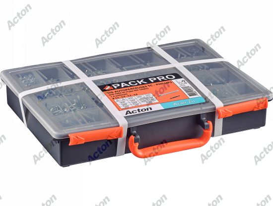 Coffret DIN 7504 m Vis autoperçantes TC phillips + + embouts acier 3