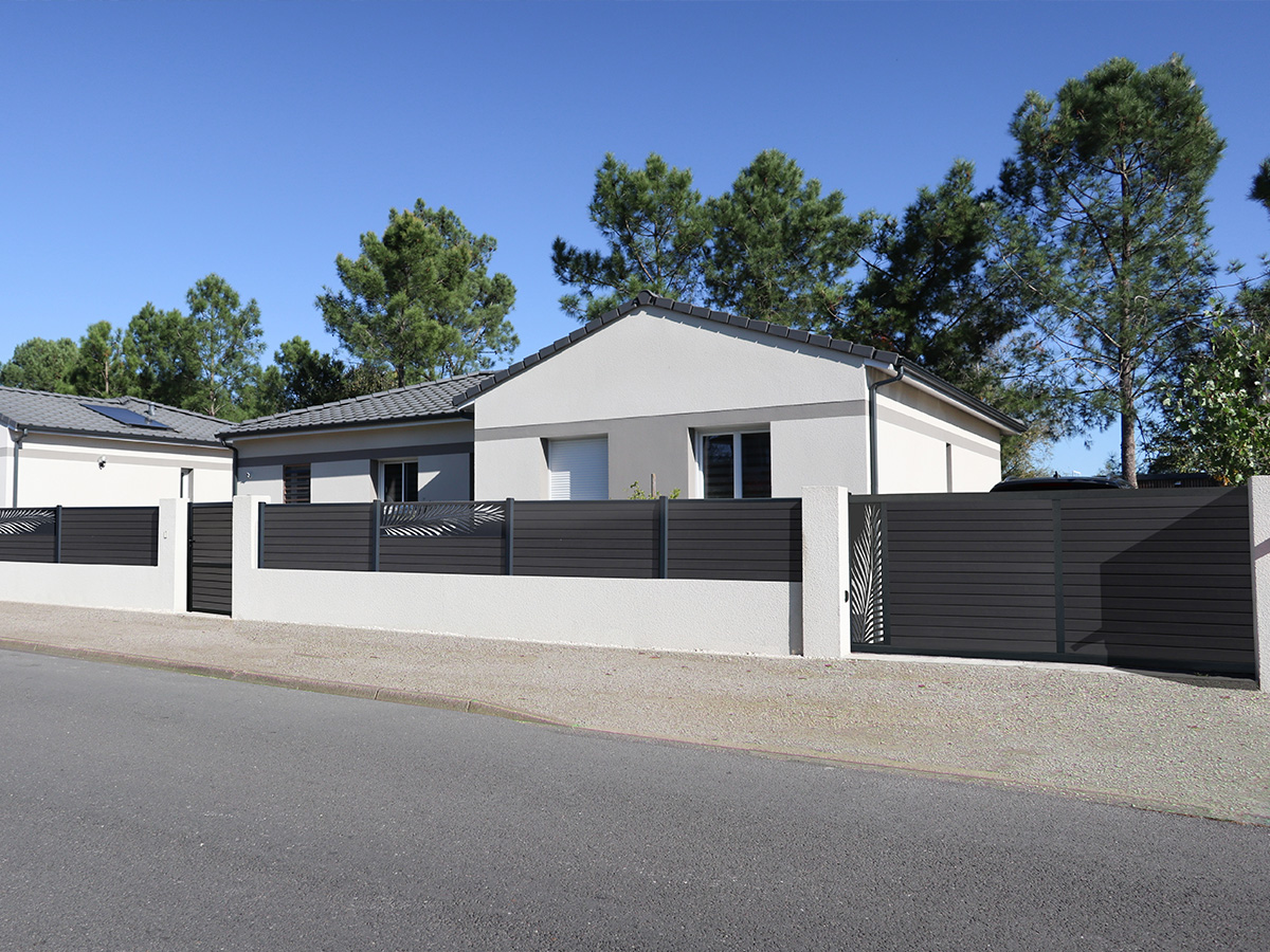 Portail Coulissant Graphite 5