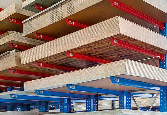 Rayonnage cantilever OHRA en profilés acier laminés à chaud 3
