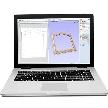 Logiciel CFAO Vectric VCarve Pro 4