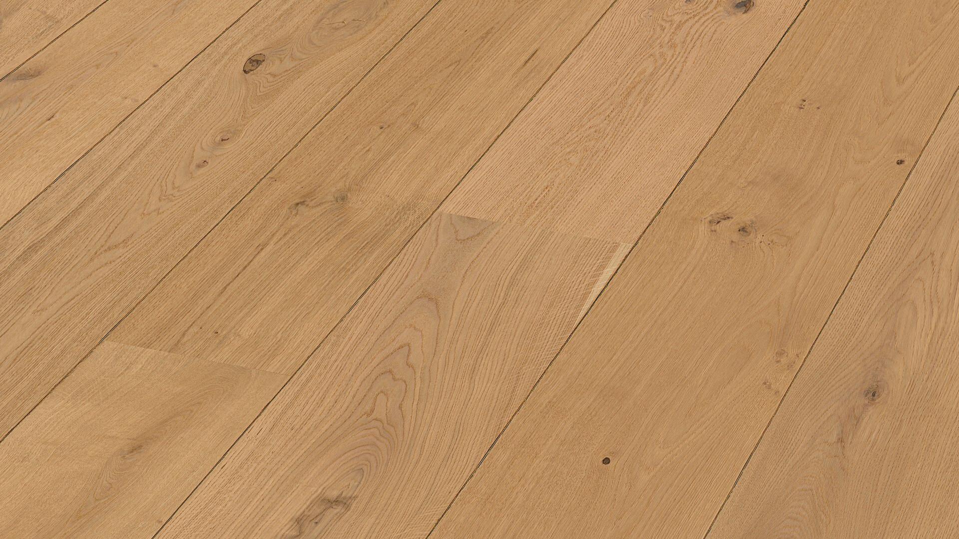 08921 — Lame de parquet contrecollé MEISTER Lindura HD 400 chêne Authentic pure oak