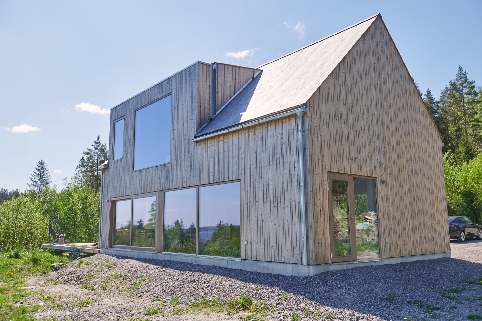 Un design innovant transforme une maison (Villa Glan)