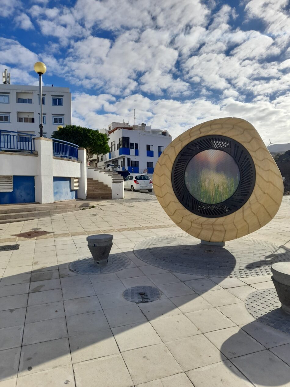 Des totems en Accoya aux Îles Canaries