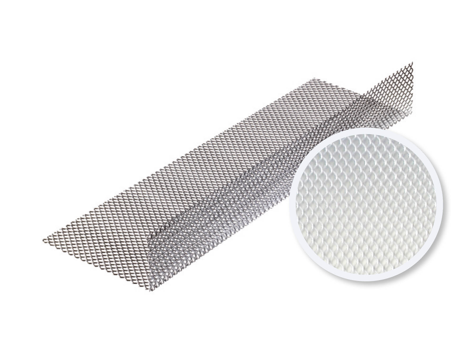 Grille multiprotection BWK aluminium souple à mailles fines 2