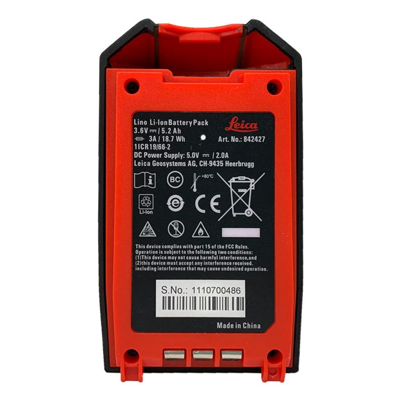 Pack de batteries Li-ion Leica Lino