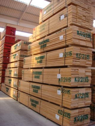 Southern Yellow Pine avivé Vandecasteele