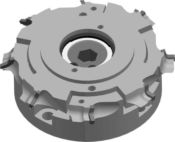 Fraises DIAMAX à arrondir ou chanfreiner CM DP HSK 25R - flexTrim