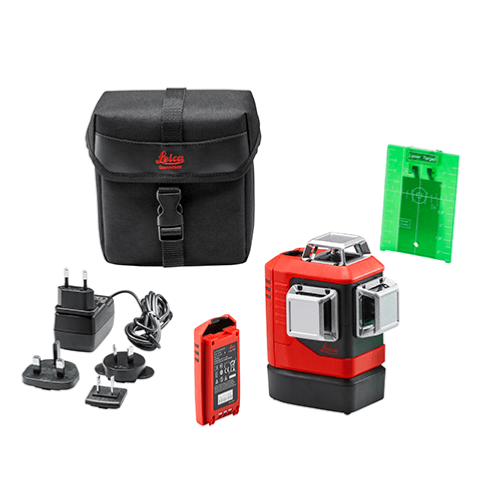 Niveau laser 3 plans 360° Leica Lino L6GS Pack Essentiel 2