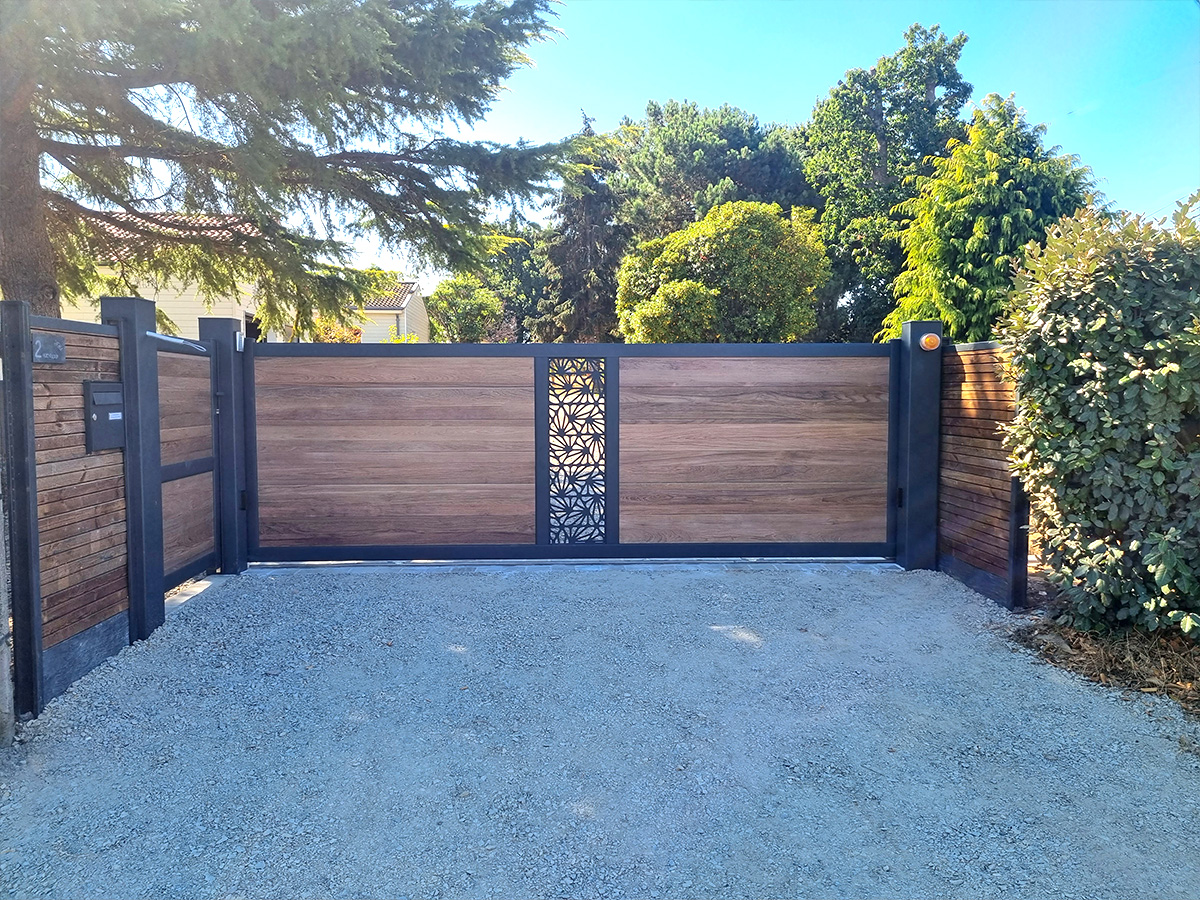 Portail Coulissant Teck 9