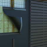 Écran pare-pluie BWK Difflex Thermo Façade SK 3