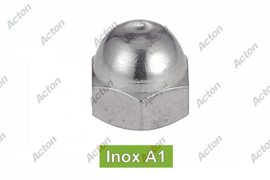 Écrou borgnes decolletes inox A1 - NFE 27453 Acton
