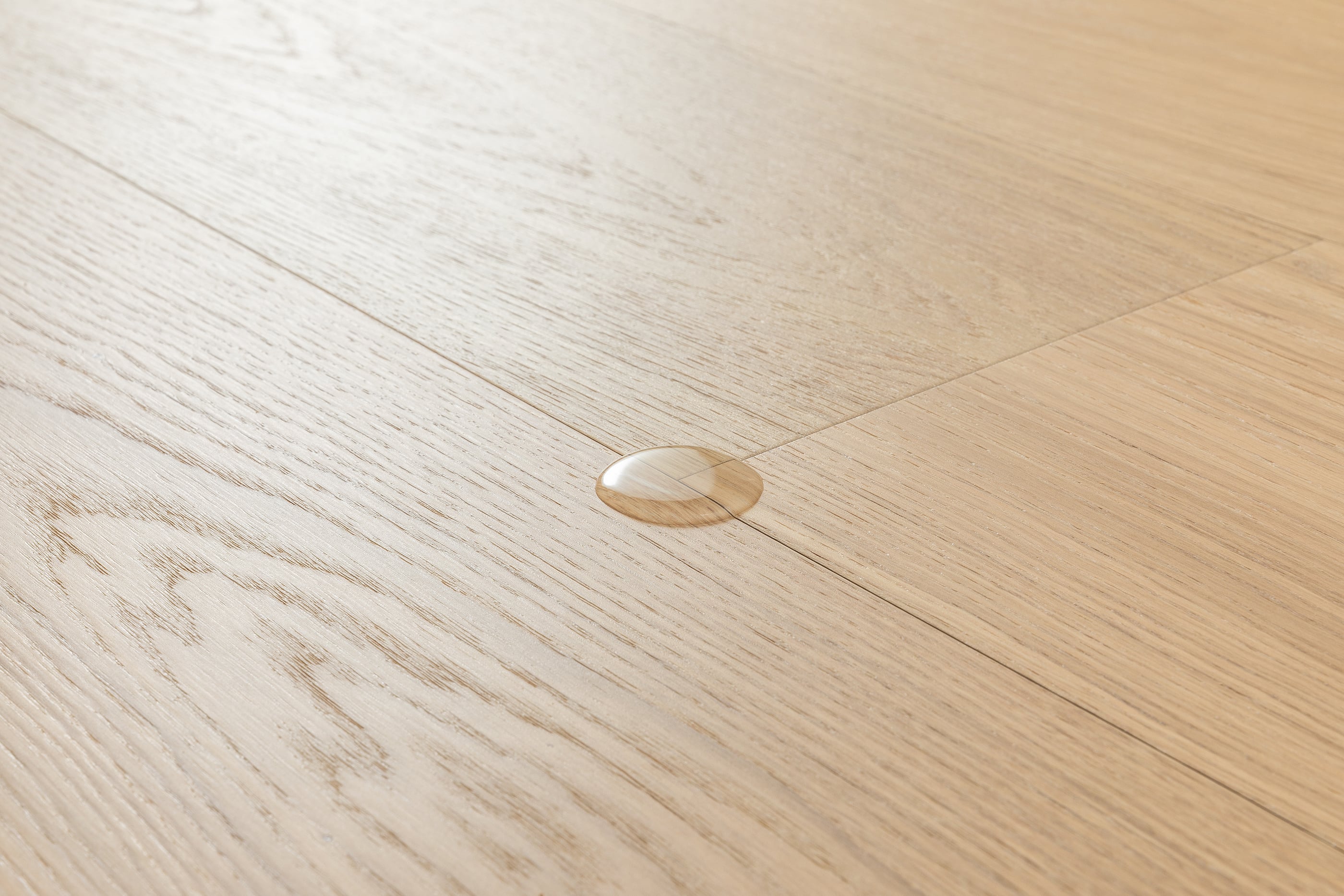 Lame de parquet hybride Bjelin Woodura Vejby chêne Misty White 3