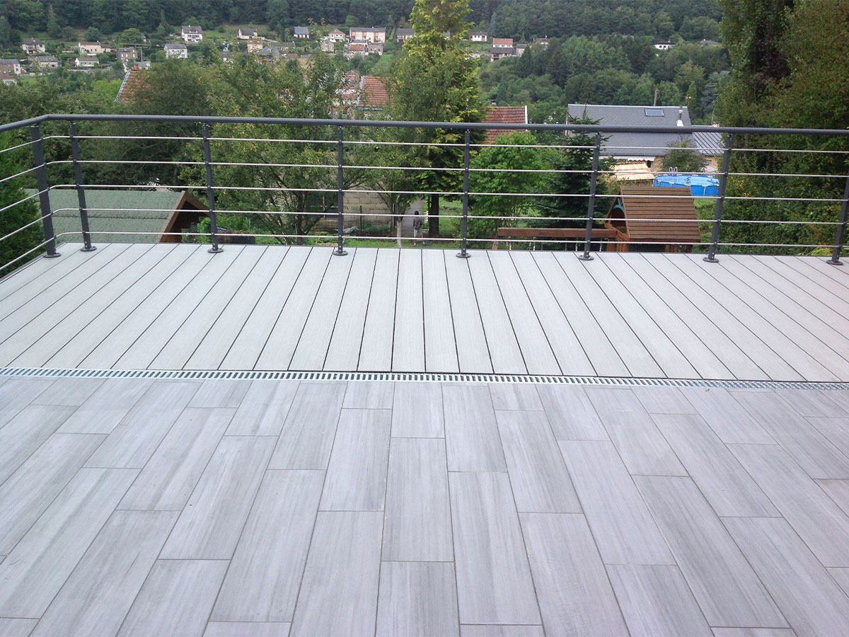 Terrasse Optima Plus Basalte 96