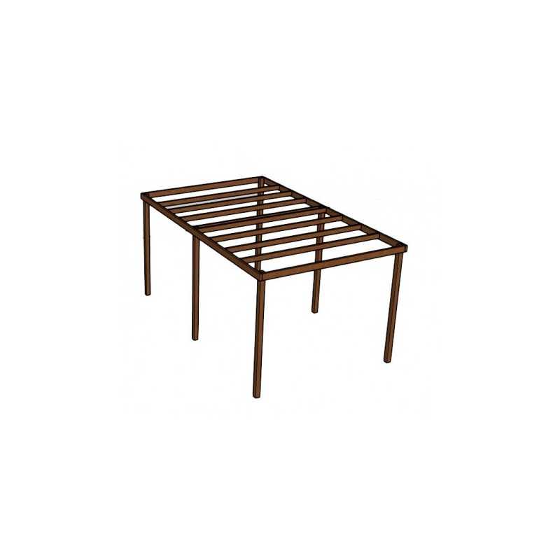 Kit Pergola / Carport Douglas Structure Légère 3m x 5m 2