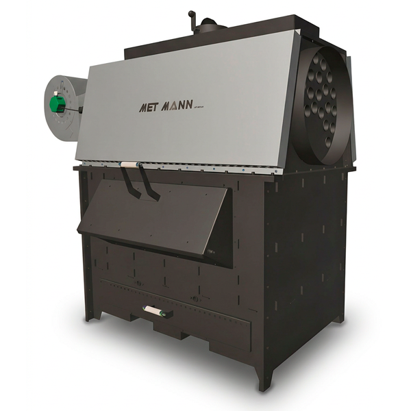 Poêle à bois industriel Eco Pol ventilateur centrifuge 100 kW