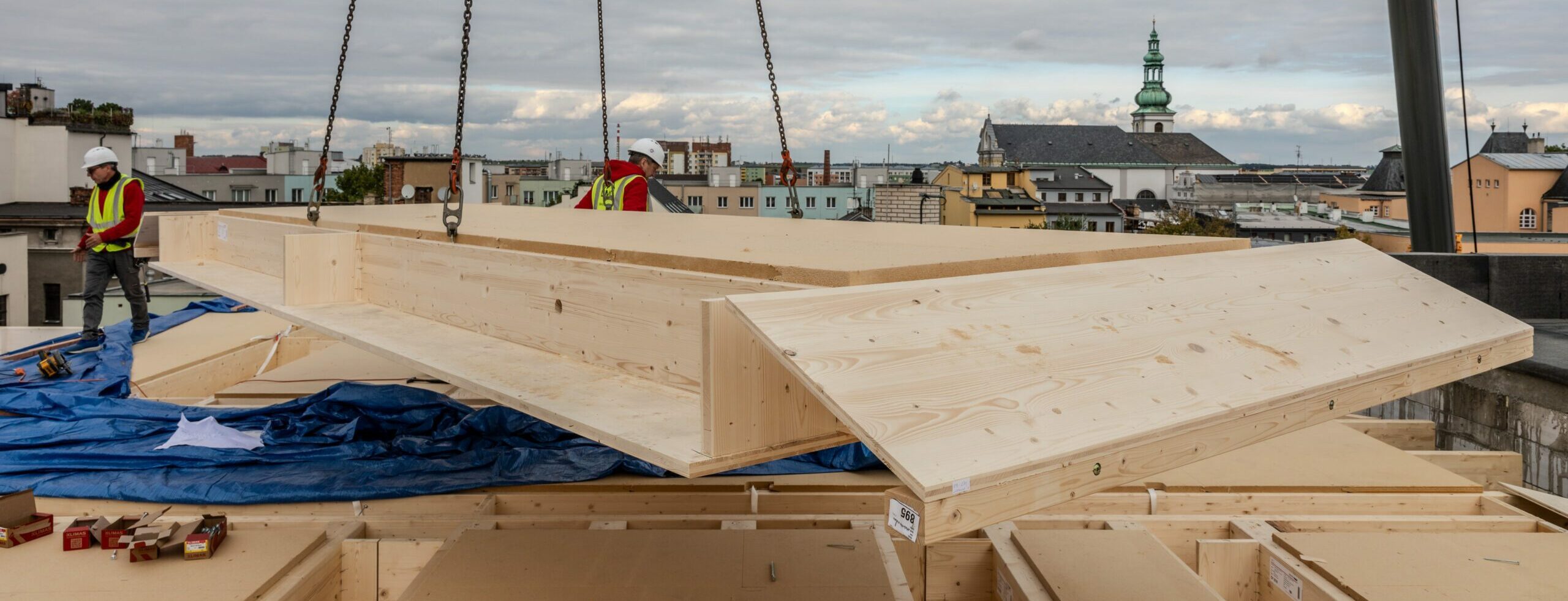 NOVATOP OPEN — caisson ouvert SWP et poutres