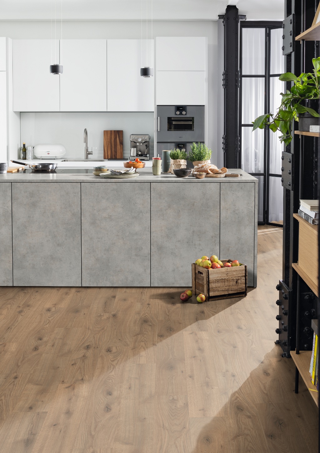 Lame de sol rigide EGGER AquaDura+ Natural Almington Oak 2