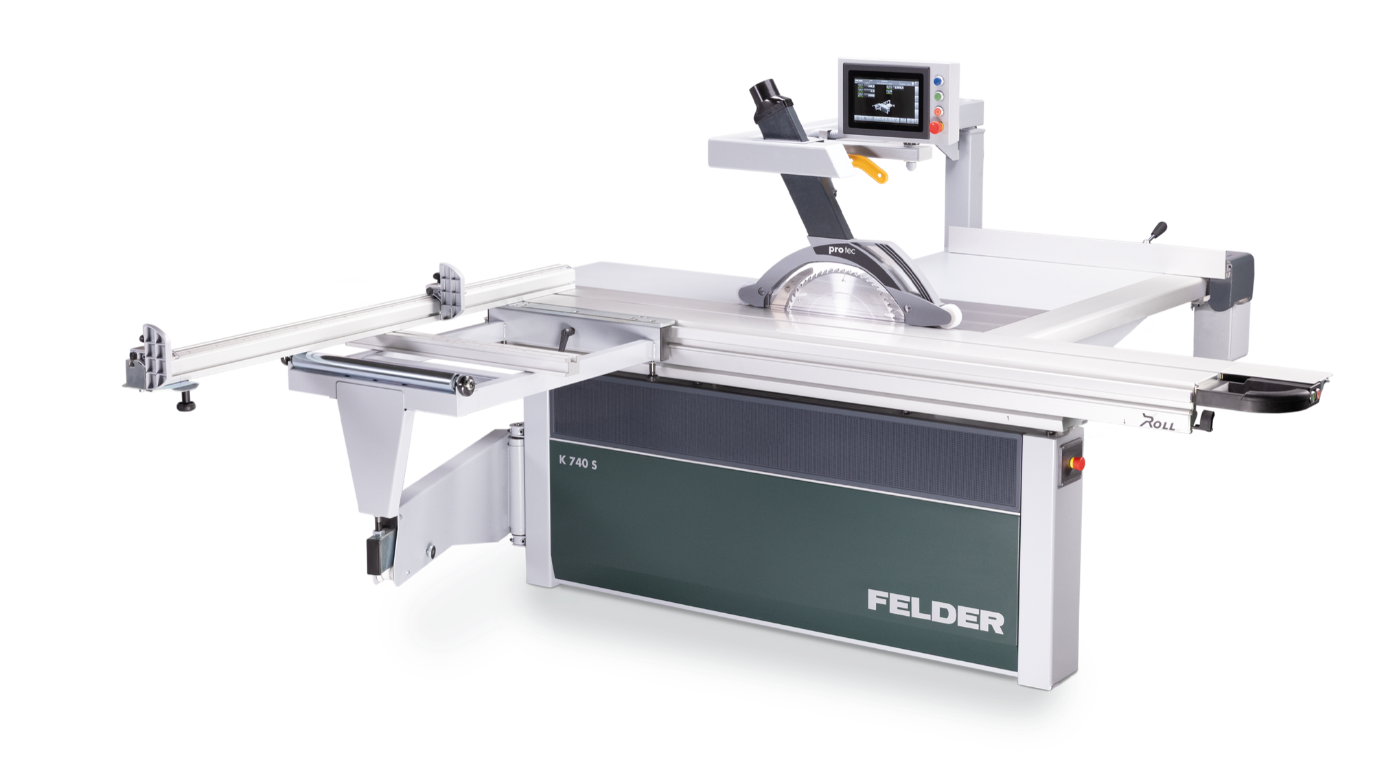 Scie à format Felder K 740 S X-Motion PCS 2