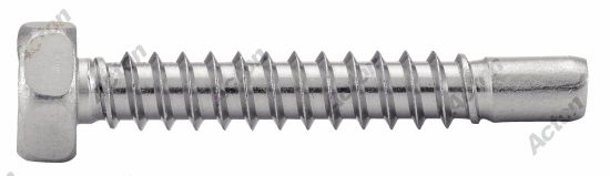 Vis à tôle tête hexagonale pozidrive avec bout pilote inox A2 Acton II 2