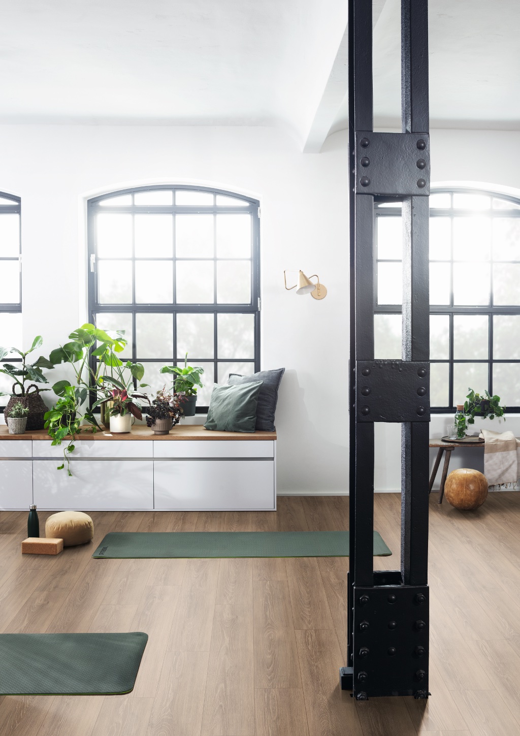 Lame de sol stratifié EGGER Brown Newport Oak 2