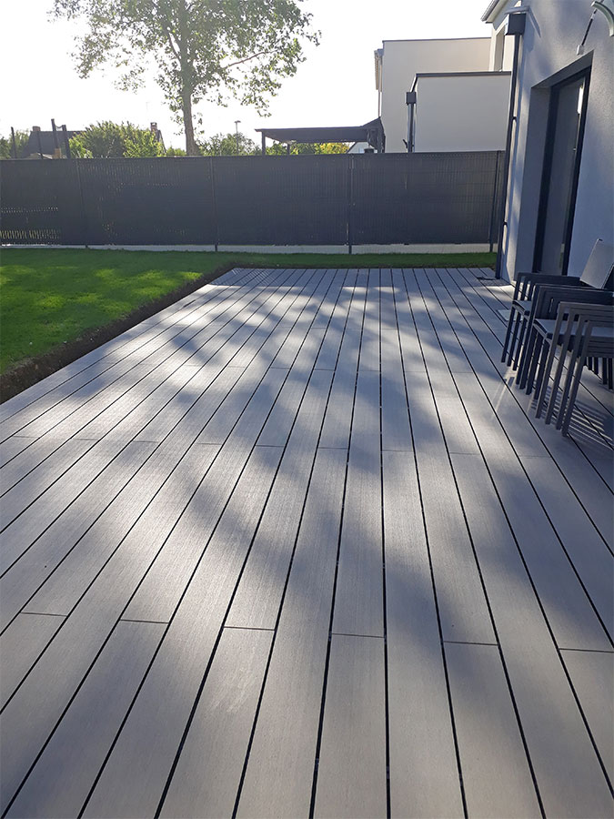 Terrasse Optima Eko Basalte 38