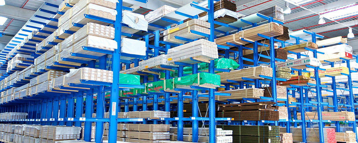 Rayonnage cantilever double face OHRA 5