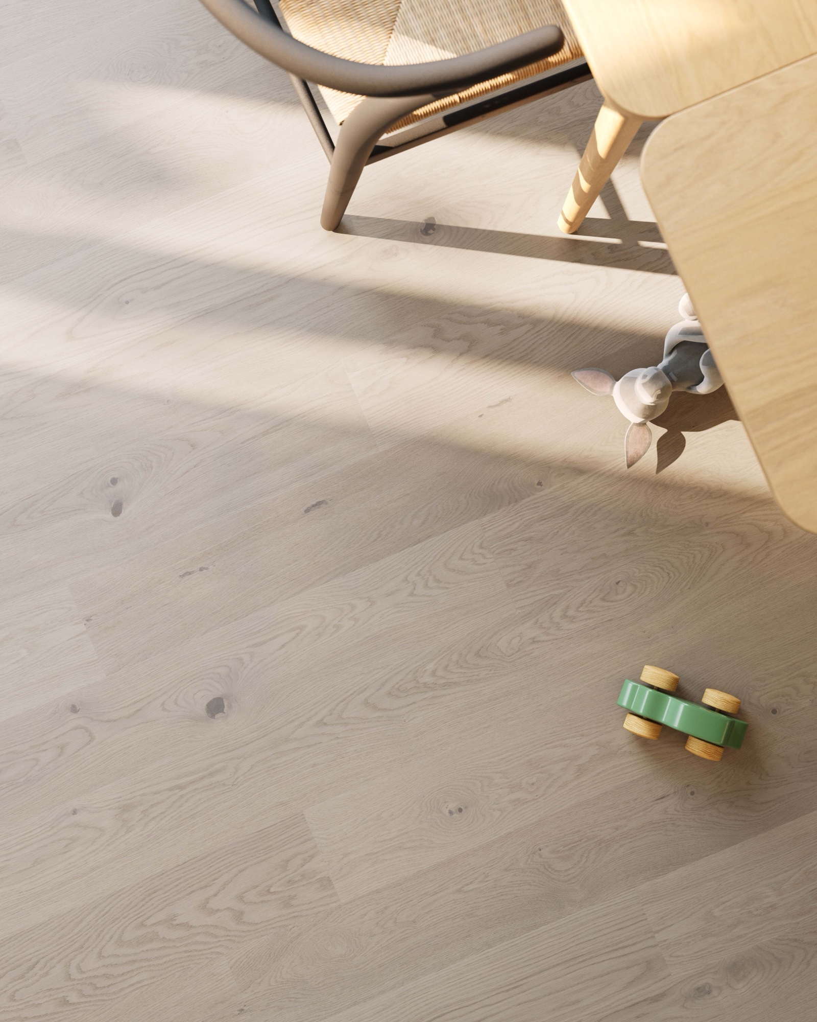 Lame de parquet hybride Bjelin Woodura Bohult chêne Earth Grey 3